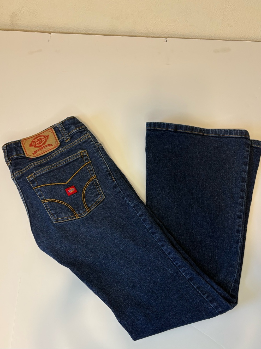 Dickies Dark Blue Boot-Cut Jeans